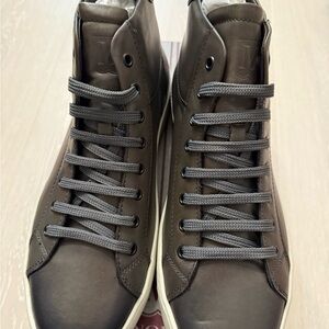 Bruno Magli Men's High-Top Sneakers - dark grey